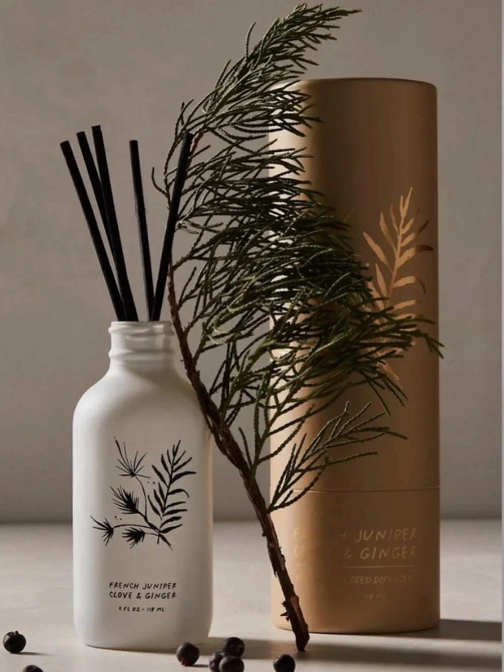 Free People Apothecary Reed Diffuser French Juniper, Clove, Ginger - NWT